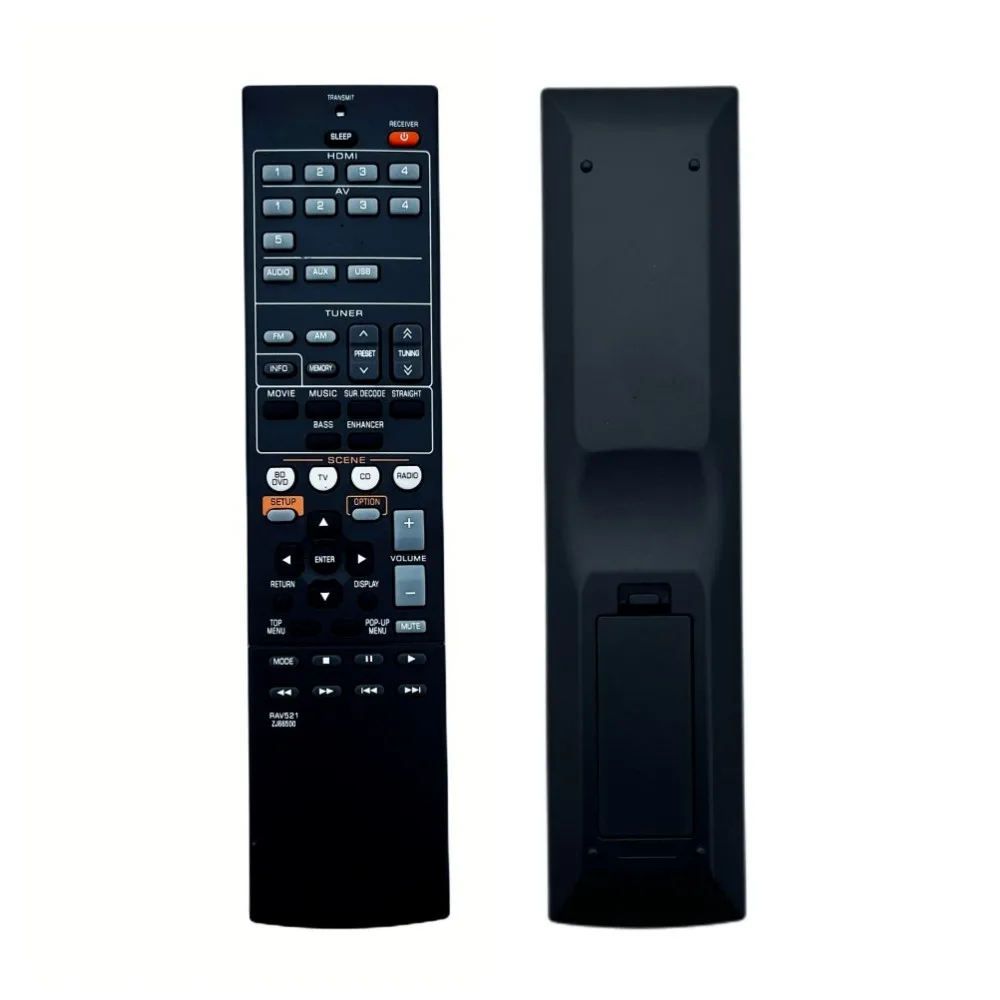 Remote Control RAV521 ZJ66500 for Yamaha AV Receiver RX-V283 RX-V373 RX-V375 RX-V377 RX-V377BL RXV381 RXV383 RXV385 RXV471 RXV47