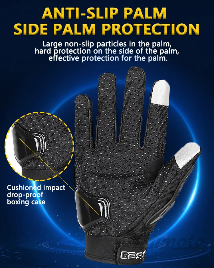 Summer Lady Pink Motorcycle Cycling Gloves Touchscreen Motocross Glove ATV MTB Mesh Breathable Motorbike Glove Wear-resistant view 5