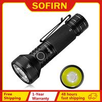 Sofirn IF22A 2100lm Flashlight 21700 Powerful Light SFT40 LED 629M Long Range USB C Rechargeable Charging  Throw Torch