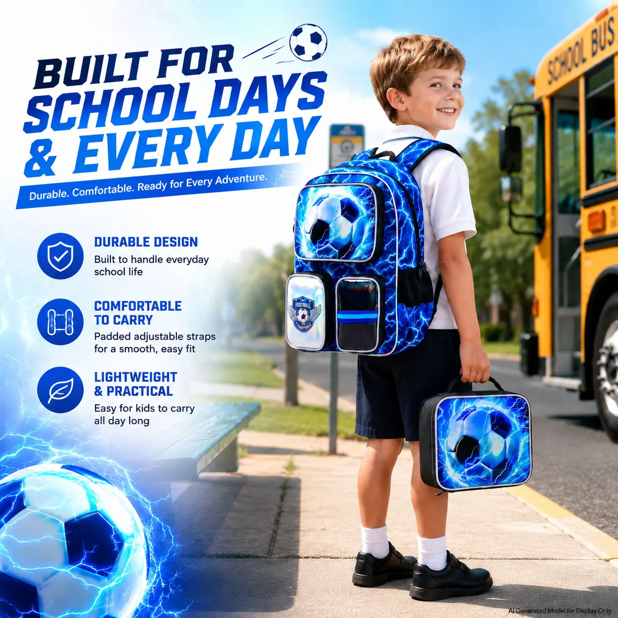 3pcs-16in-boys-backpack-set-uv-print-lightning-soccer-school-bookbag-with-handbag-pencil-case