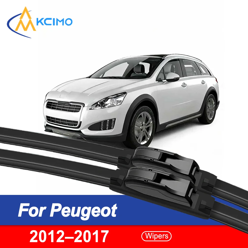 

Aero-Silent Flat Wipers for Peugeot 4008 2012–2017 – OE Fit Front Pair, Streak-Free Vision