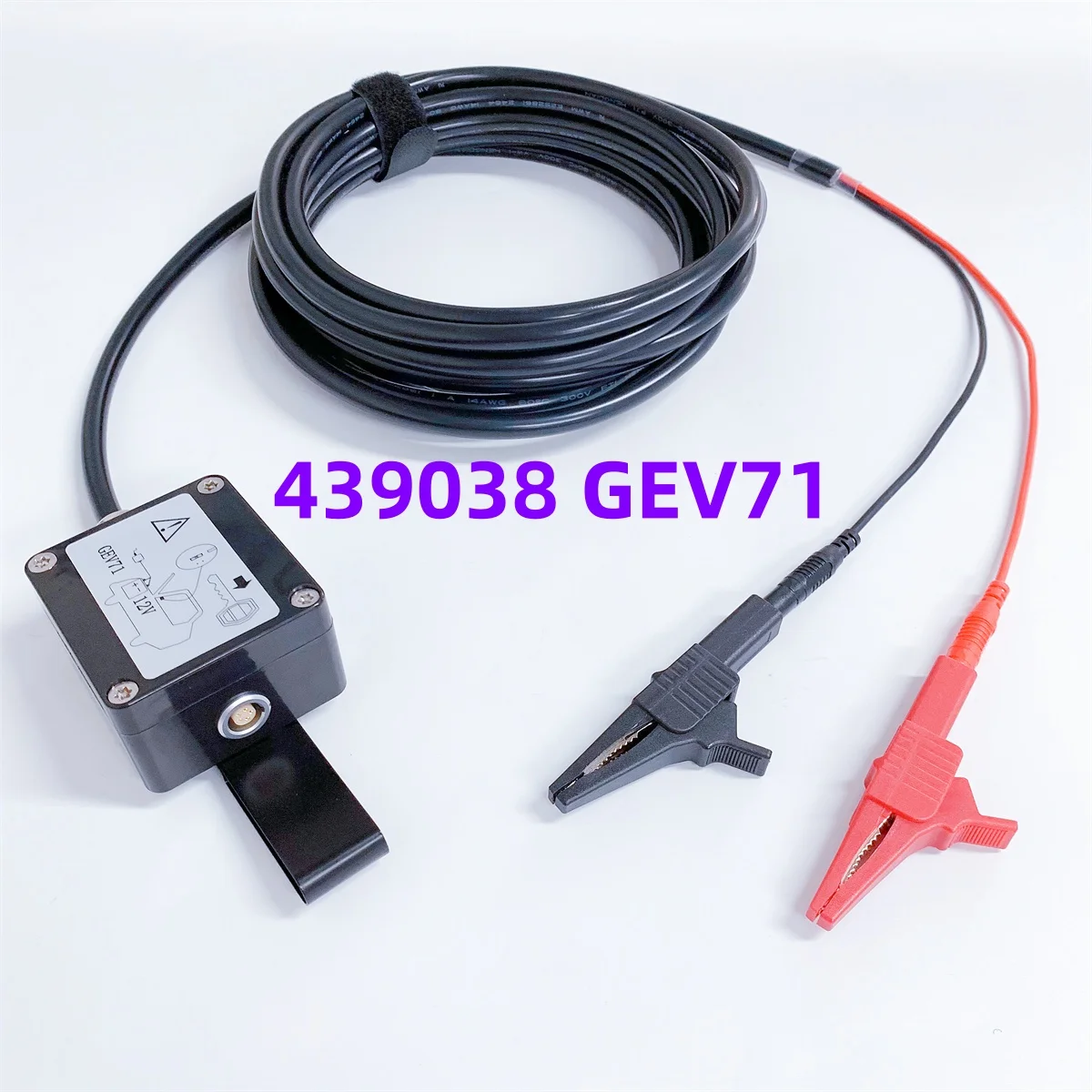 439038 كابل GEV71 ينطبق على المحطة الإجمالية وأجهزة استقبال GNSS GPS RTK كابل الطاقة 12 فولت كابل طاقة البطارية الخارجية 5 دبوس #1