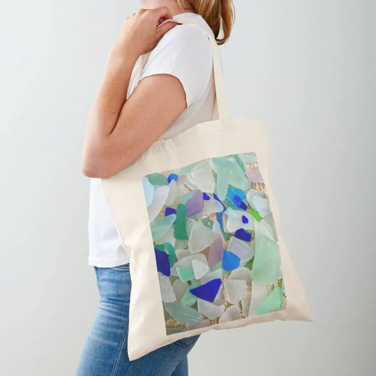 Sea glass beach treasures Tote Bag