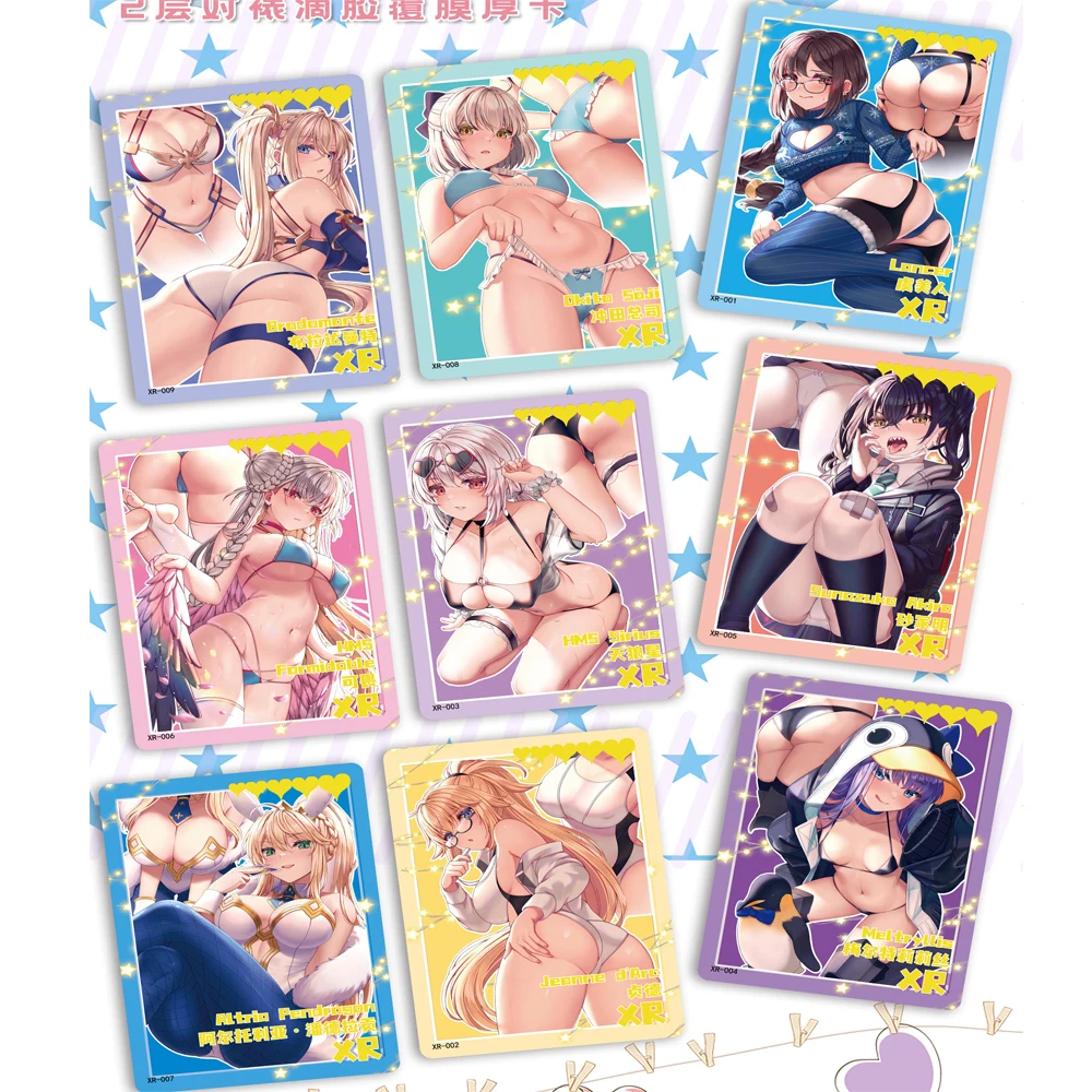 2024 New Senpai Goddess Haven Card 5 Wholesale 5boxes Anime Games Girl Party Swimsuit Bikini Feast Booster Box Toys Hobbies Gift