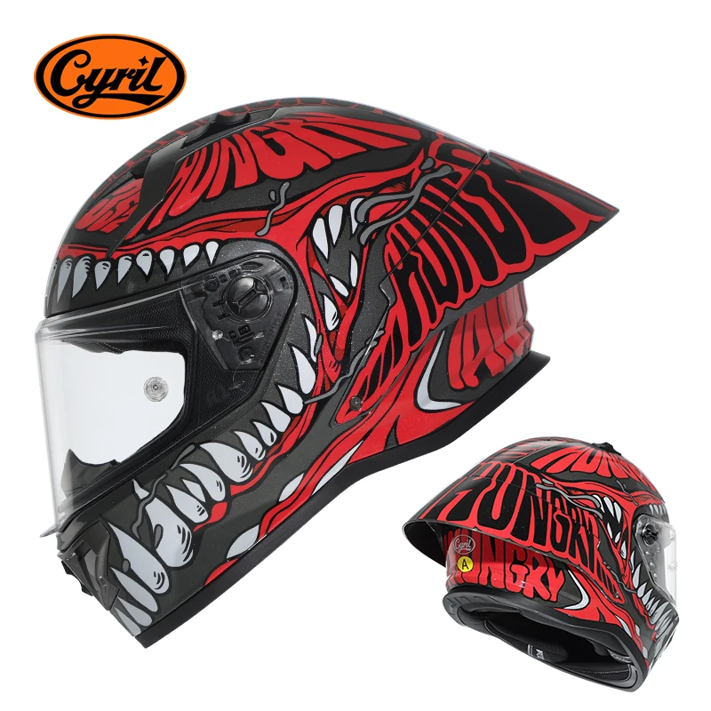 Cyril R1 フルフェース　ヘルメット CYRIL R1-PRO Full Face Motorcycle Helmet Motocross Helmet with