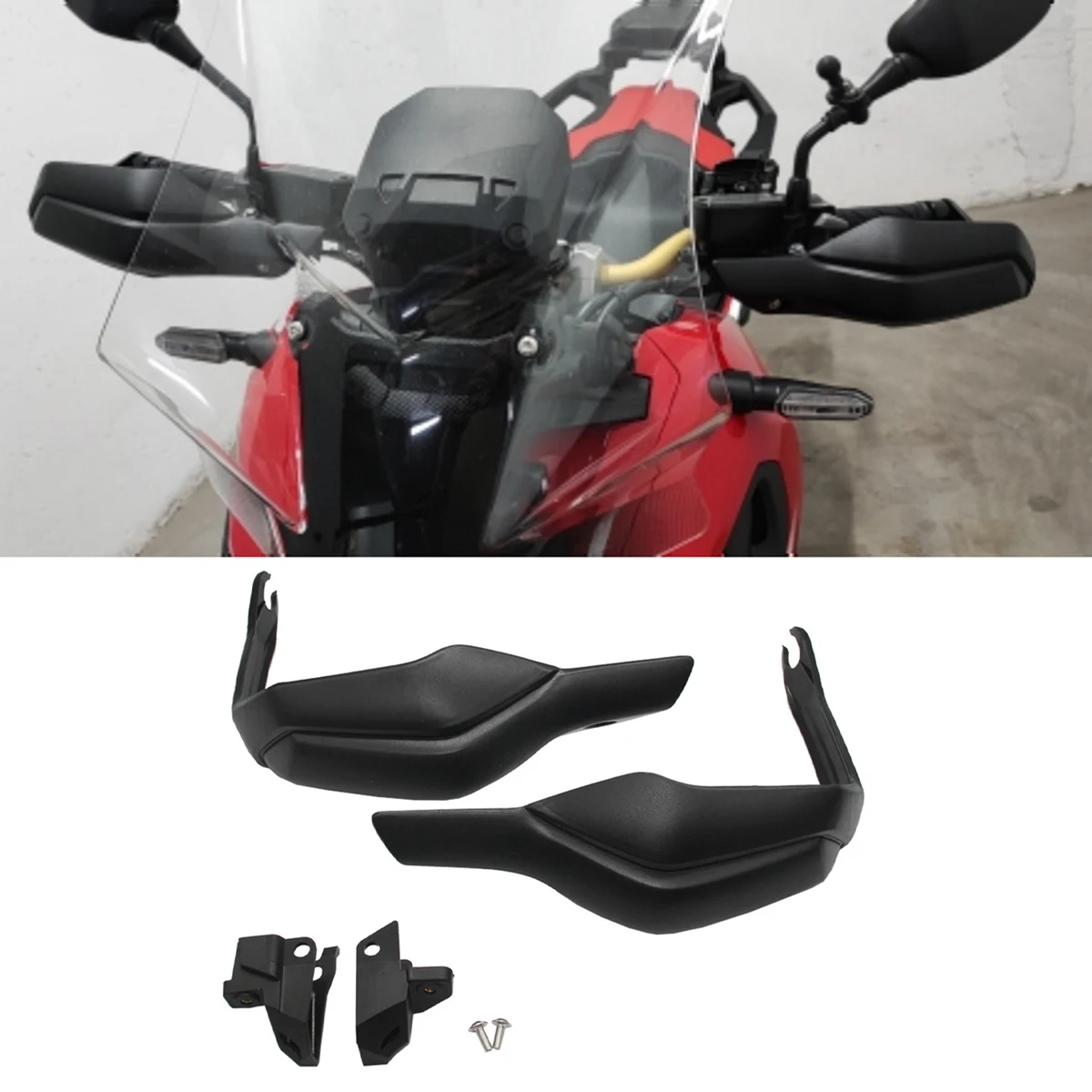 Guarda do guiador da motocicleta para Honda, Handguard preto, X-ADV 750, X-ADV 750, X ADV 750, 2017-2020