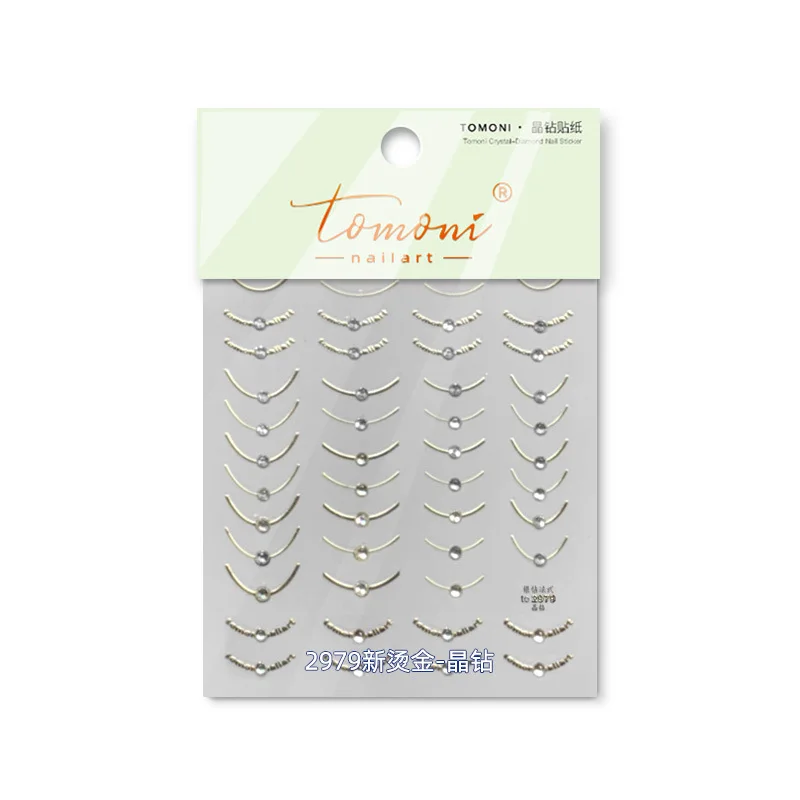 1 foglio di adesivi per unghie retrò giapponesi stampa sulle unghie strass glitter autoadesivi simpatici decalcomanie per nail art Kawaii per manicure fai da te