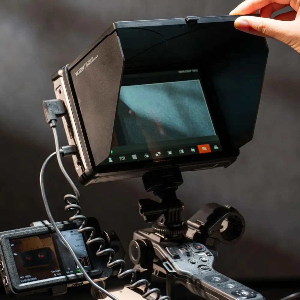 Viltrox DC-L1 7 Inch 600nit 4K 60Hz HD Input/Output Monitor For Photography Vlogging Filmmaking TV Creating Touch Screen Monitor