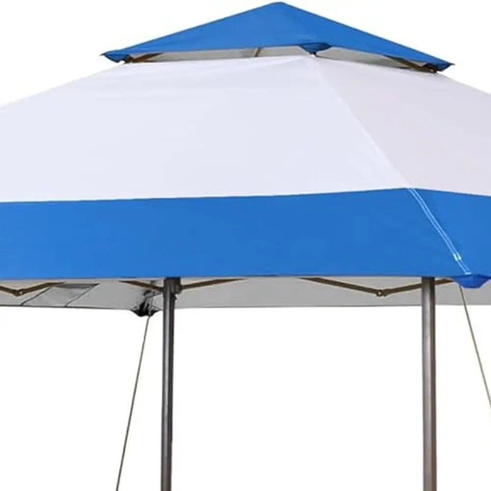 

13' x 13' Replacement Canopy Top for Instant Outdoor Canopy, White and Blue Cover Only