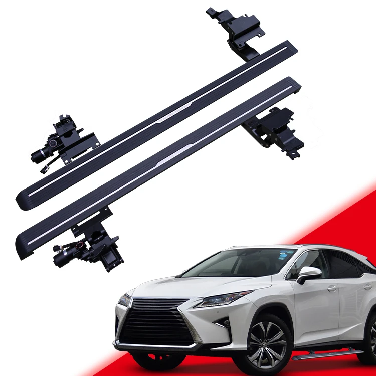 Aluminum Alloy Power Side Steps Retractable Running Boards Automatic Running Boards For LEXUS RX 2010-2015