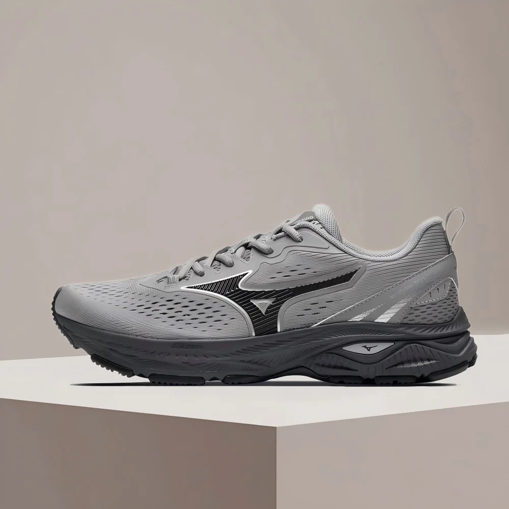 

Mizuno RC LITE Unisex Cool Gray Low-Top Training Runners – Breathable Mesh, Versatile Comfort & Durable Traction D1GH263003