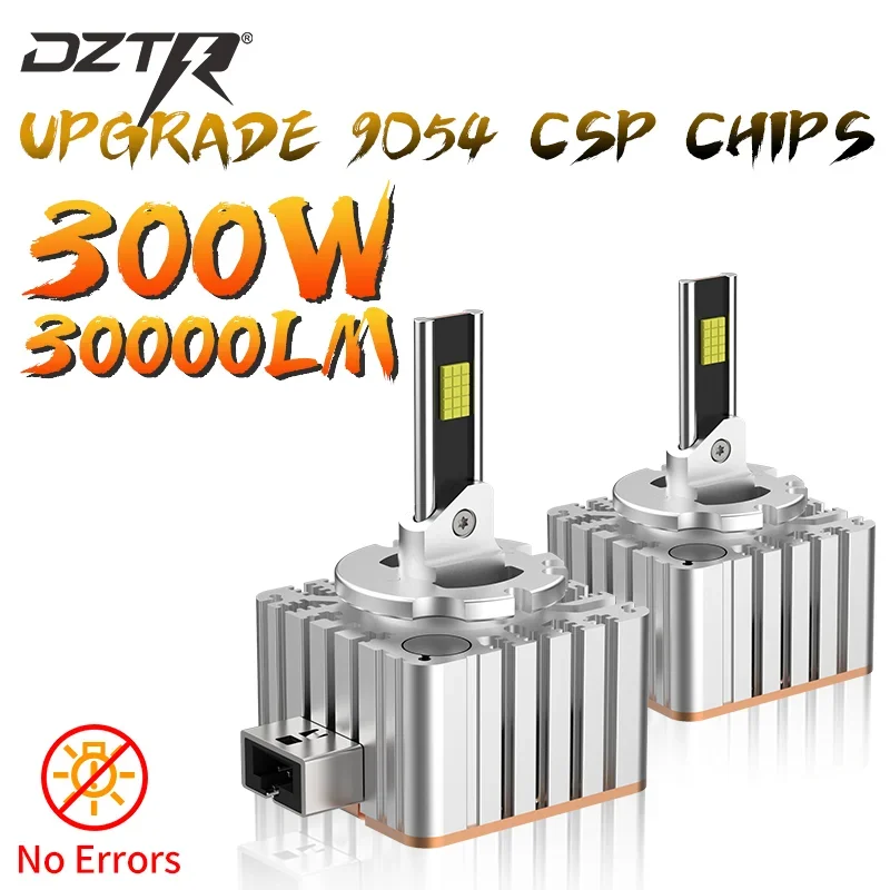 

DZTR D1S D3S D2S/R D4S/R D5S D8S Canbus HID to LED Headlight Bulbs Plug N Play Auto Headlamp Replacement Car Light Conversion