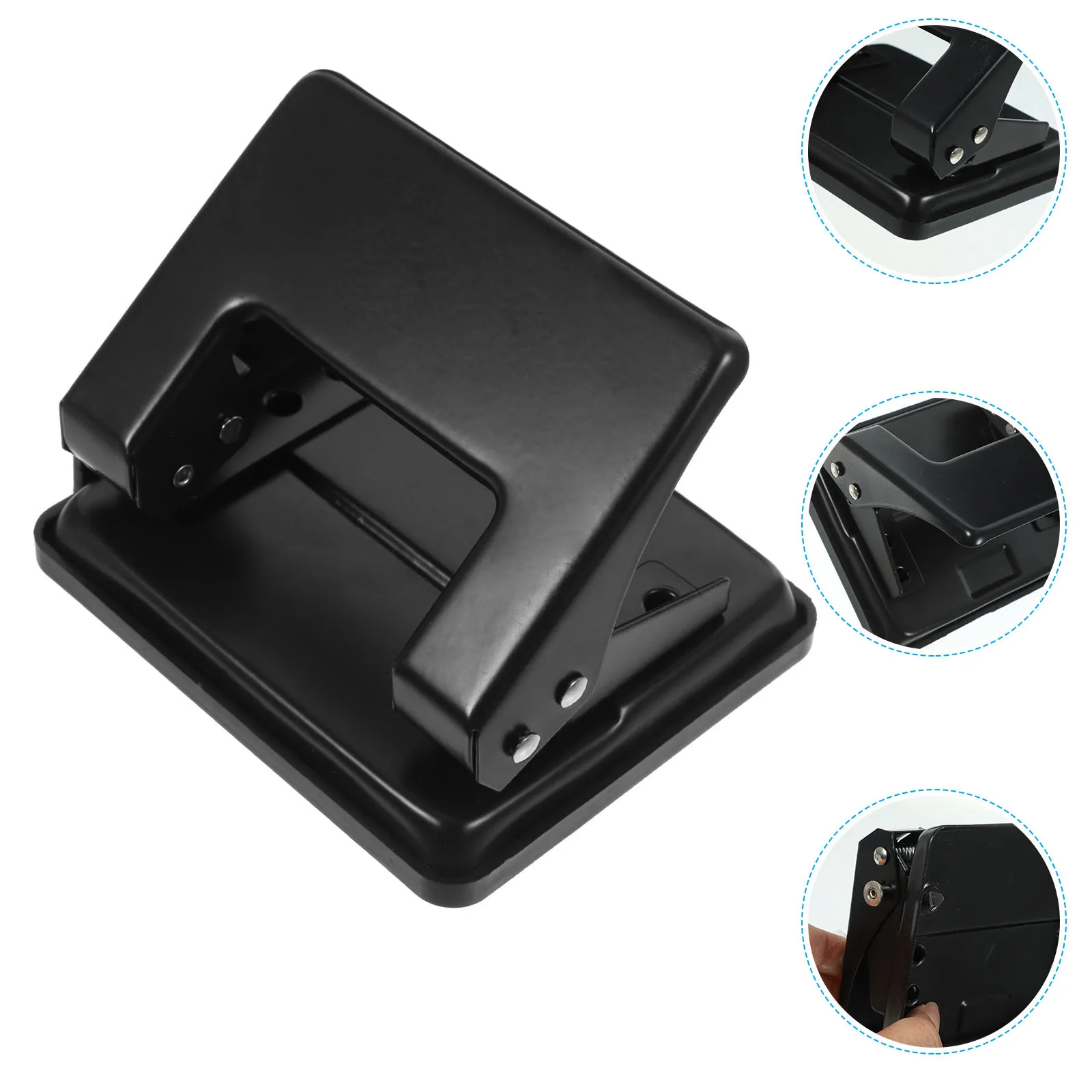 ثقبين الناخس المحمولة مكتب خرامة الورق لصياغة مخطط DIY مشاريع المدمجة المحمولة تصميم عدم الانزلاق استخدام سطح المكتب #3