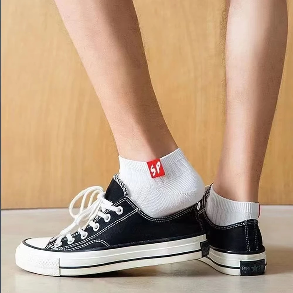 5 Pairs Mens Ankle Socks Set L - Ankle Sock Low Cut ulasan dan harga