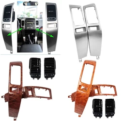 Car Air Conditioner Outlet Frame A/C Vents Plate Panel For Toyota Land Cruiser Prado 120 03-09 1 Pair For Lexus GX470 2003-2009