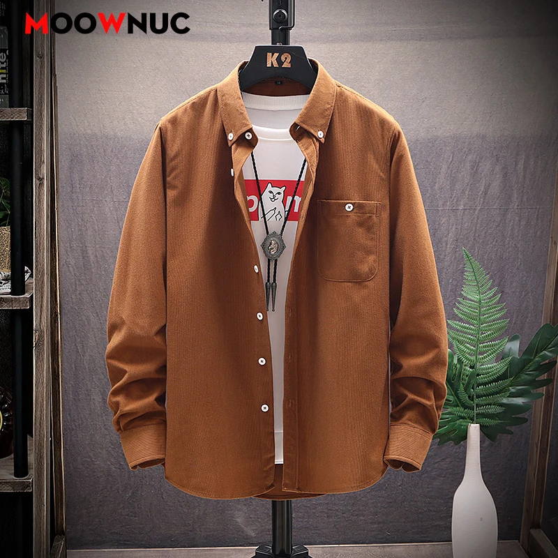 

Men's Casual Blouse Fashion Shirts Spring Autumn Streetwear Korean Streetdress Hombre Male Clothing Shirt Men Men's Clothing