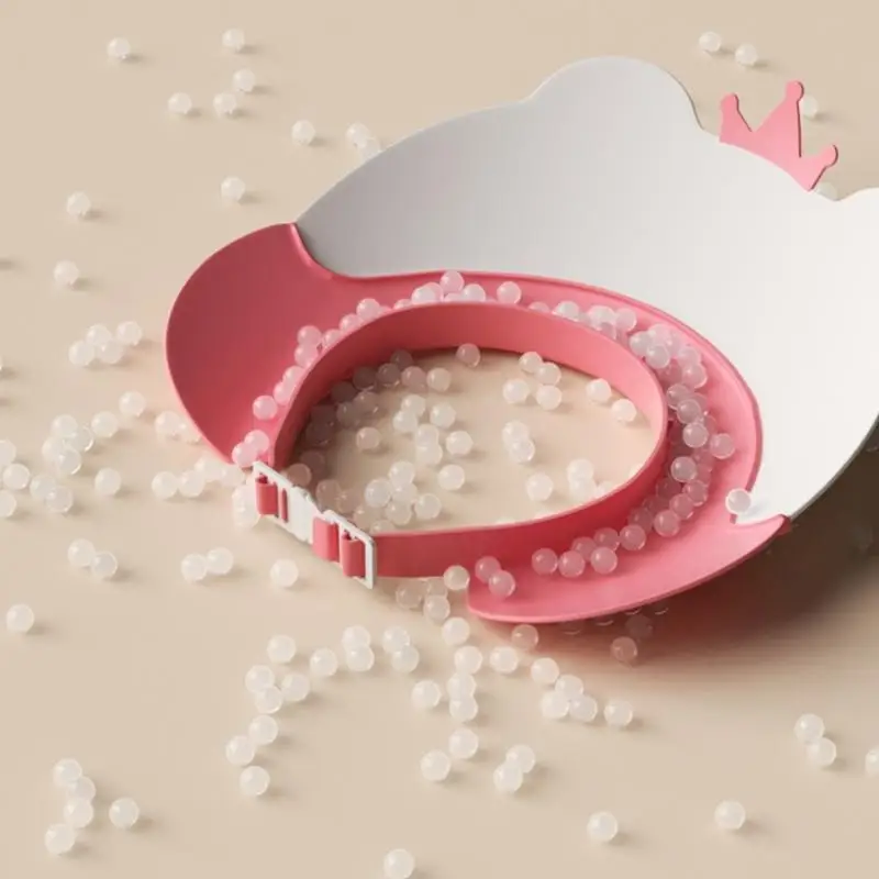 قبعة استحمام للرضع مقاومة للرذاذ U13F، تصميم خفيف الوزن، استمتع بسهولة التنظيف والعناية #2