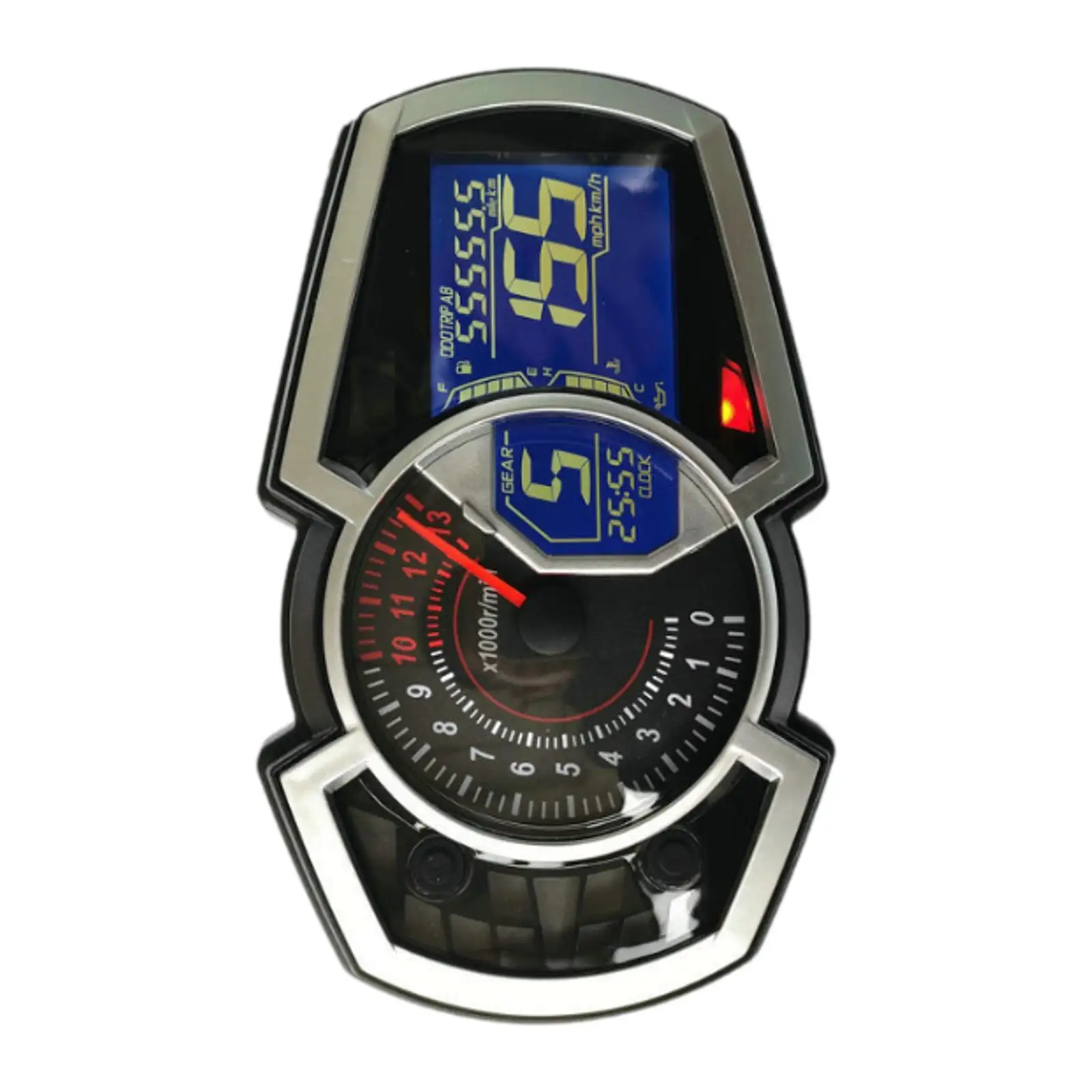 

Motorcycle Speedometer Parts Replace Practical with Indicator Light CLEAR Display Motorcycle Gauge for 650