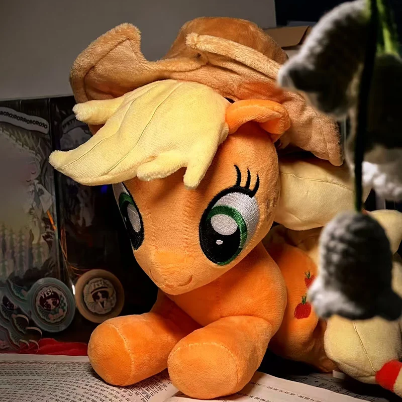 

Lying posture My Little Pony Plush Dash Apple Jack Rarity Anime Stuffed Doll Fluttershy Pinkie Pie Kawaii Room Decor Kids Gifts