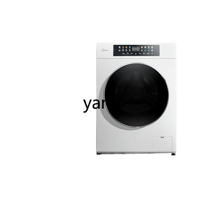 

YJQ 10kg large capacity direct drive frequency conversion touch home automatic drum washing machine