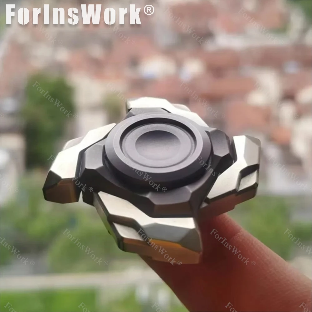 Hope EDC Haze 3.0 Magnetische Saugöffnung MINI Fidget Spinner Büro Schreibtisch Zubehör Erwachsene Zappelspielzeug Erwachsene Stressspielzeug