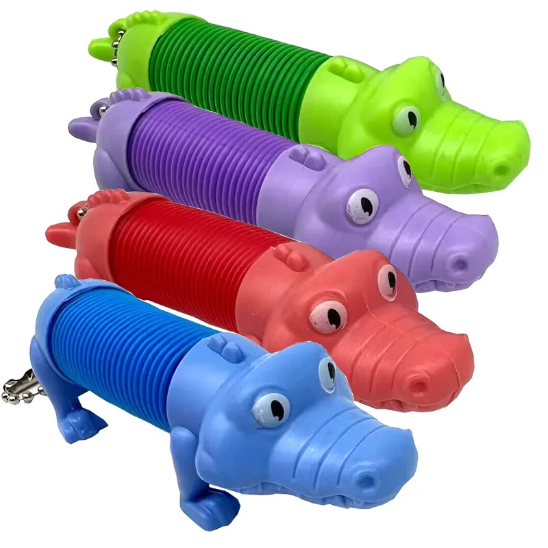 Engraçado bonito tubo de estiramento popular quebra-cabeça espremer animal tubo de estiramento descompressão alívio do estresse brinquedo Игрушки для снятия стсса