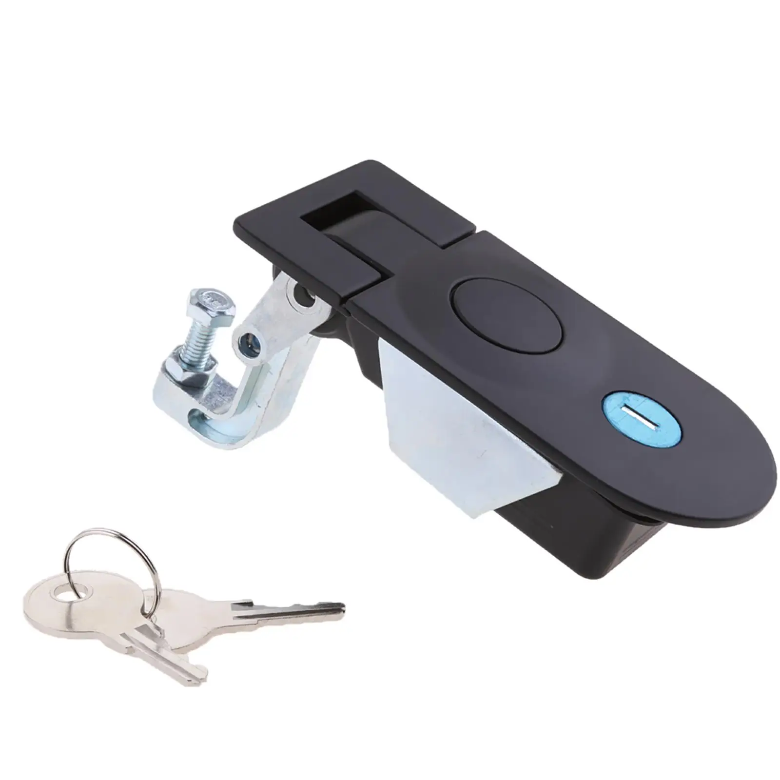 Compression Locks Latch Handle With Keys - LARGE Horsebox Toolbox Camper Trailer Truck 4WD