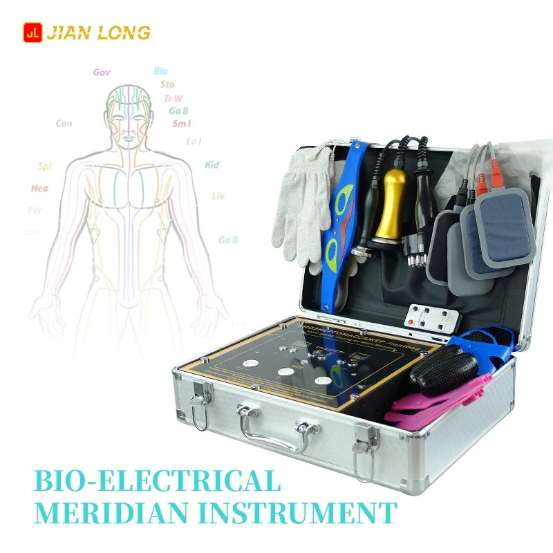 متوفر في المخزون آلة تدليك Jianlong الجديدة للعلاج الطبيعي بالكهرباء الحيوية للتحكم في الجسم الشخصي البشري مدلك الطاقة الحيوية