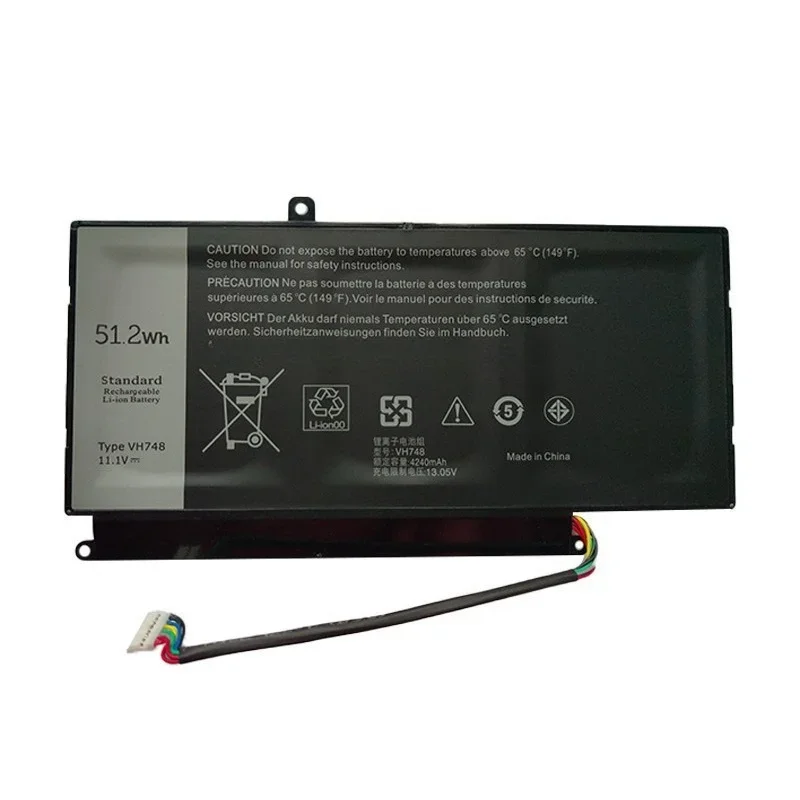 Premium VH71 Laptop Battery For Dell Vostro 5460 5470 5560 14 5439 P41G 11.1V 4240mAh High Performance Battery