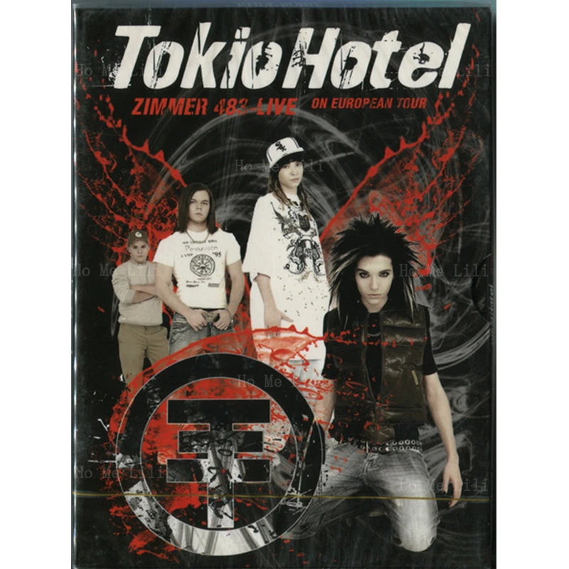 Rock And Roll Band Tokio Hotel On European Tour Poster Canvas Wall Art Painting