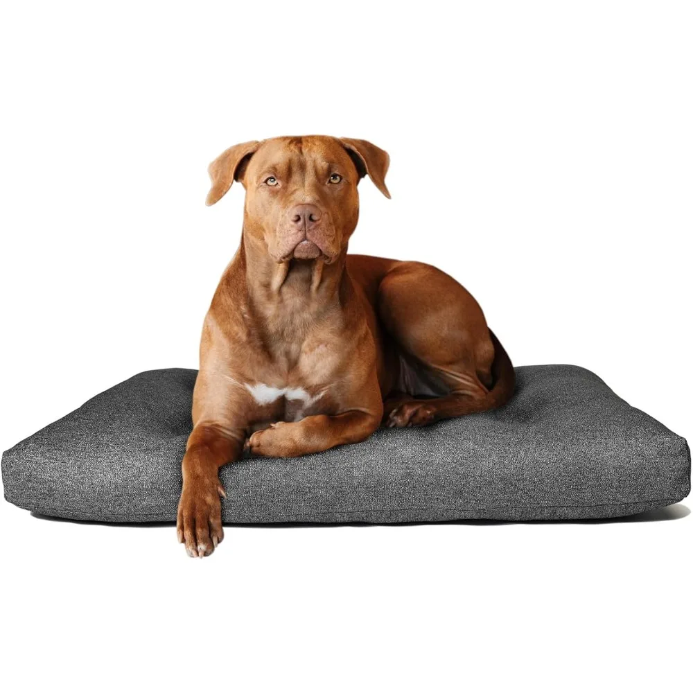 

Dog Beds for Aggressive Chewers Indestructible Medium Dog Bed Anti-Chew Dog Cage Mat Pillow Kittens Goods for Kennels 36 Inches