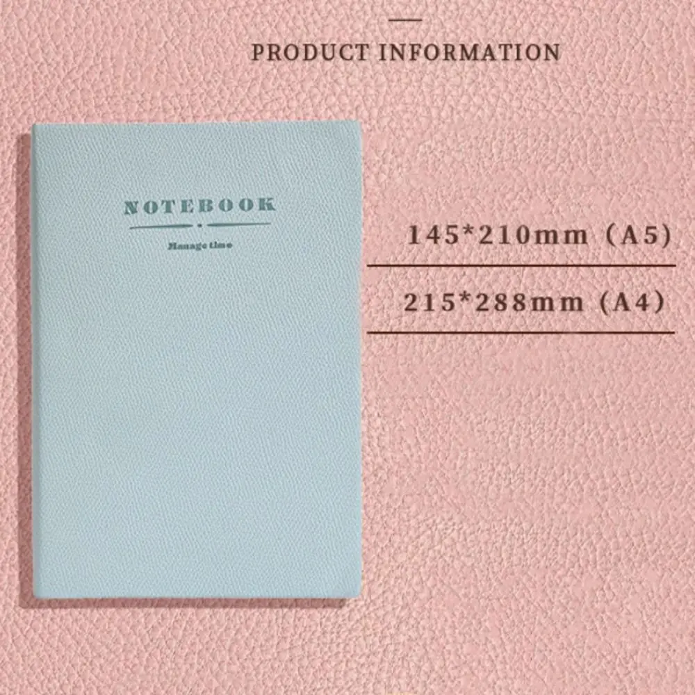Copertina in PU in morbida pelle Notebook Diario Libro Blocco note A4 A5 Notebook da ufficio Riviste Cancelleria Notebook Scuola
