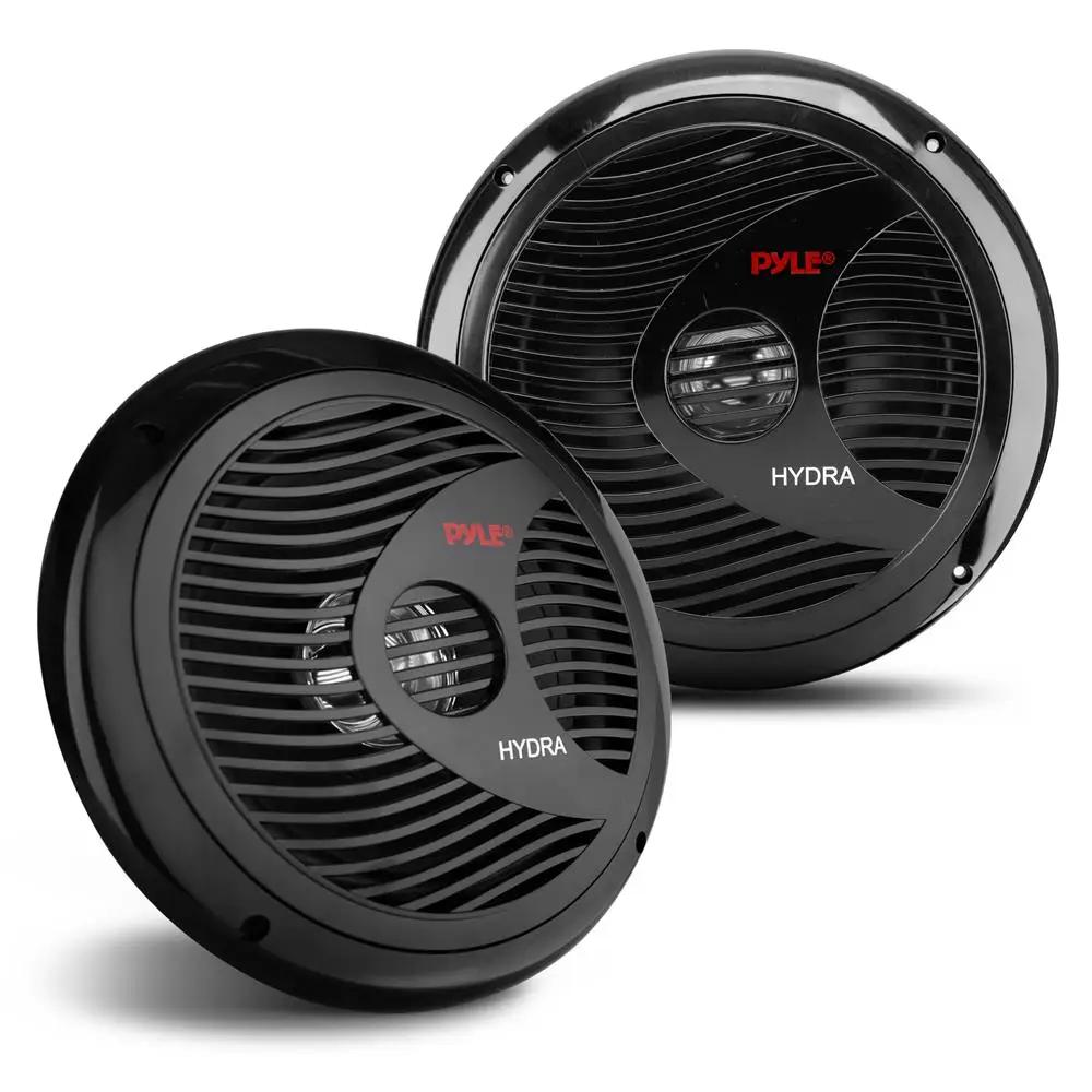 

Pyle Marine Speakers, Boat Speakers, Marine Speaker - Dual 180W 4 Ohm, Waterproof, PP Cone, Rubber Surround, 20 Oz Magnet, 1.5"