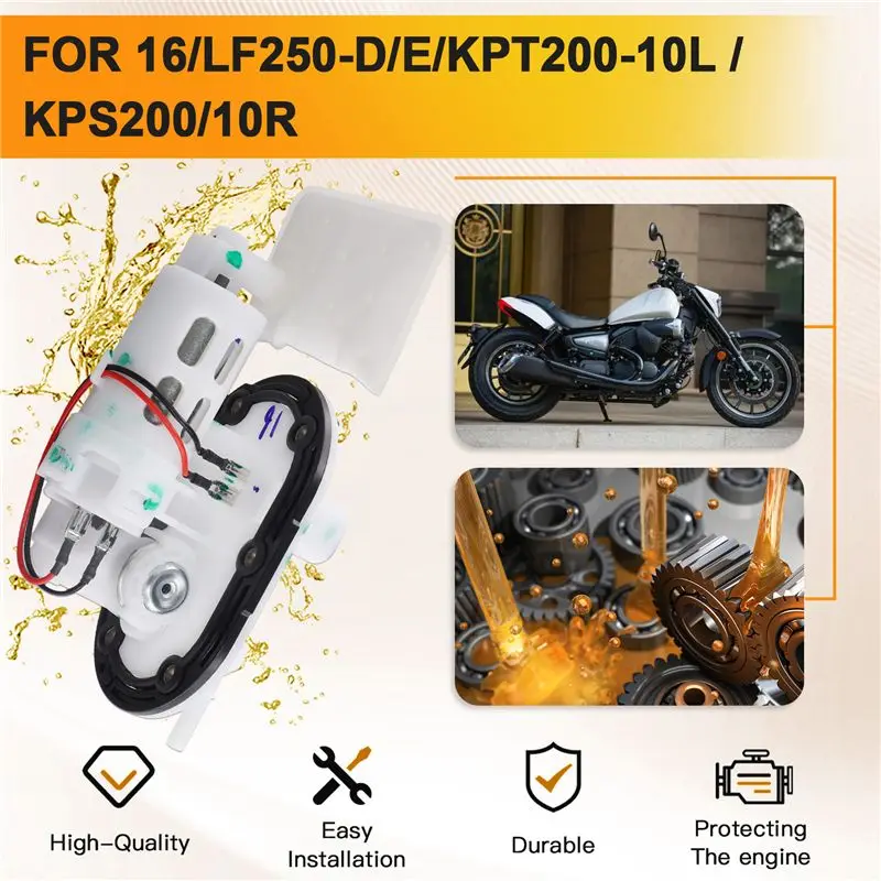 Fuel Pump Oil Pump 200Cc Motorcycle Engine Replacement Parts For LIFAN V16/LF250-D/E/KPT200-10L/KPS200/10R/Electric Spray