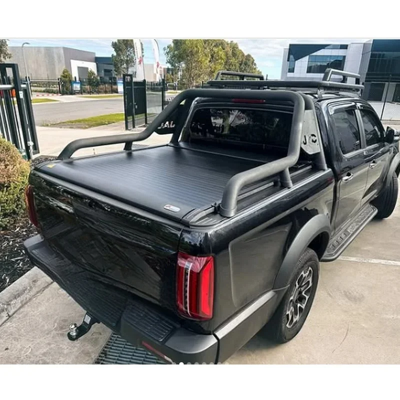 Hot-Selling High Quality Roll-Up Retractle Aluminum Tonneau Waterproof Pickup Truck Bed
