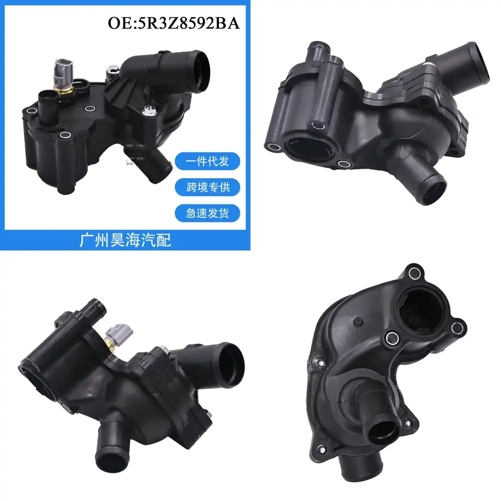 

Thermostat Assembly for Ford Mustang 2005 2006 2007 2008 2009 2010 5R3Z8592BA Car Auto Engine Cooling System Replacement Part
