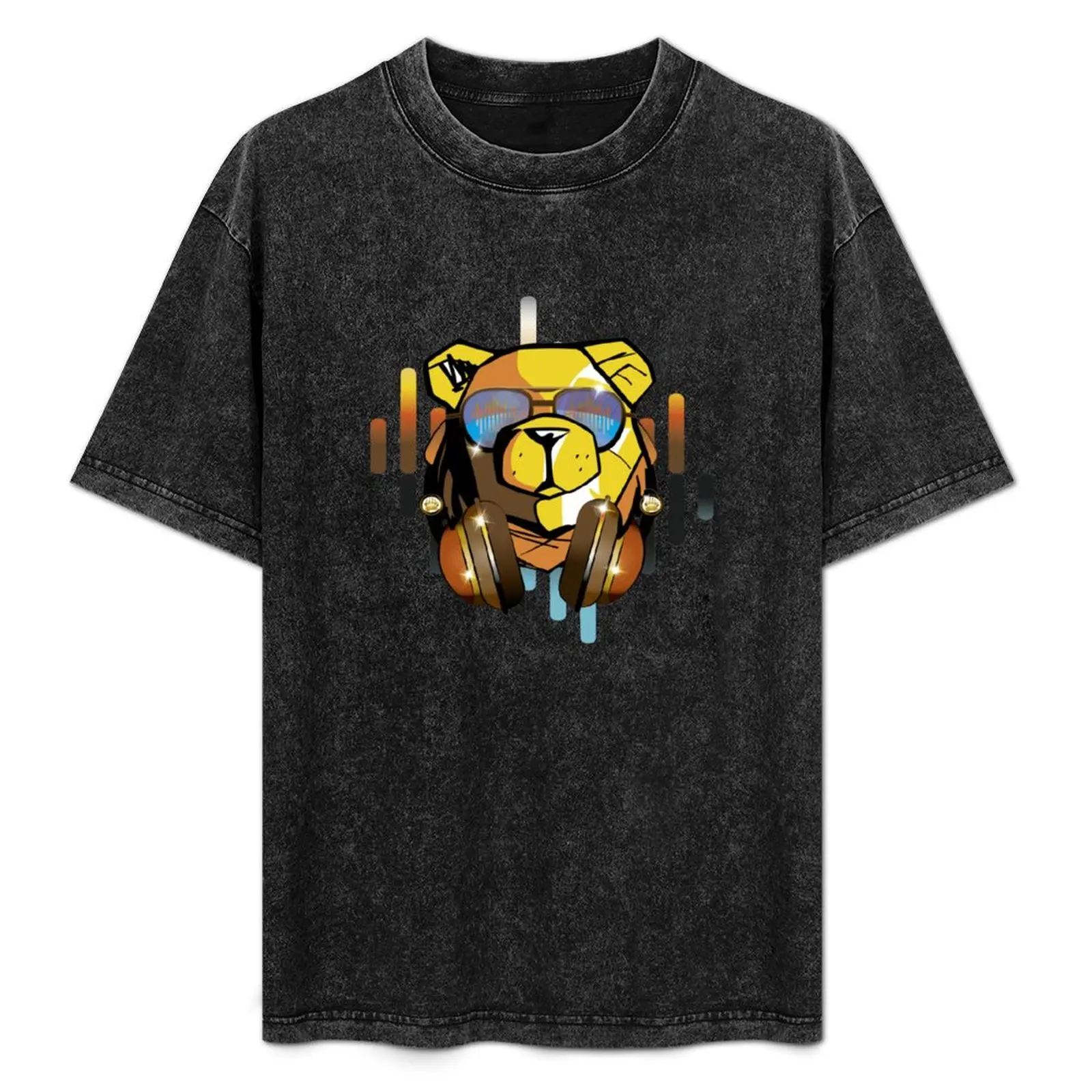 

ROBUST BEAR DJ 1 T-Shirt Plus Size Lightweight Top