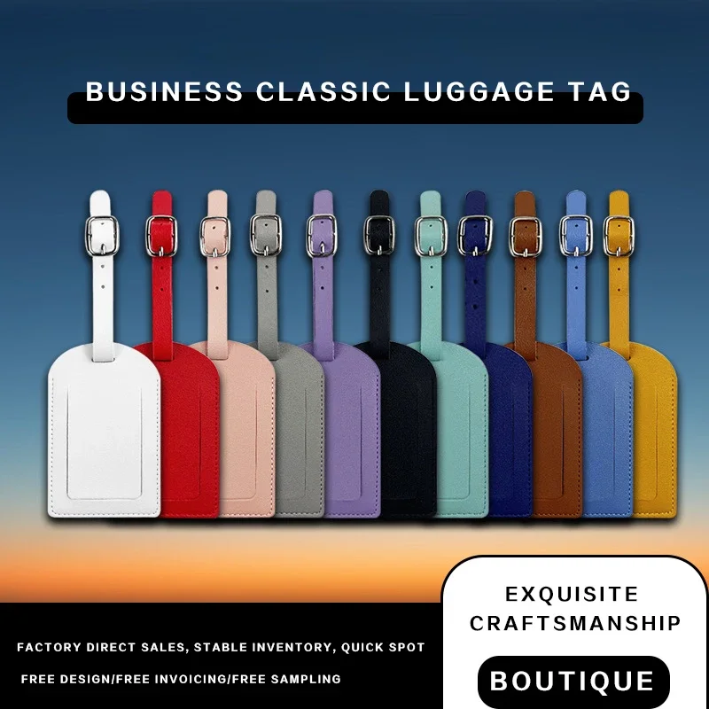 Boarding-Pass aus PU-Leder: Horizontaler und vertikaler Klappdeckel mit Tasche, inklusive kostenlosem Signatur-Papierleder L