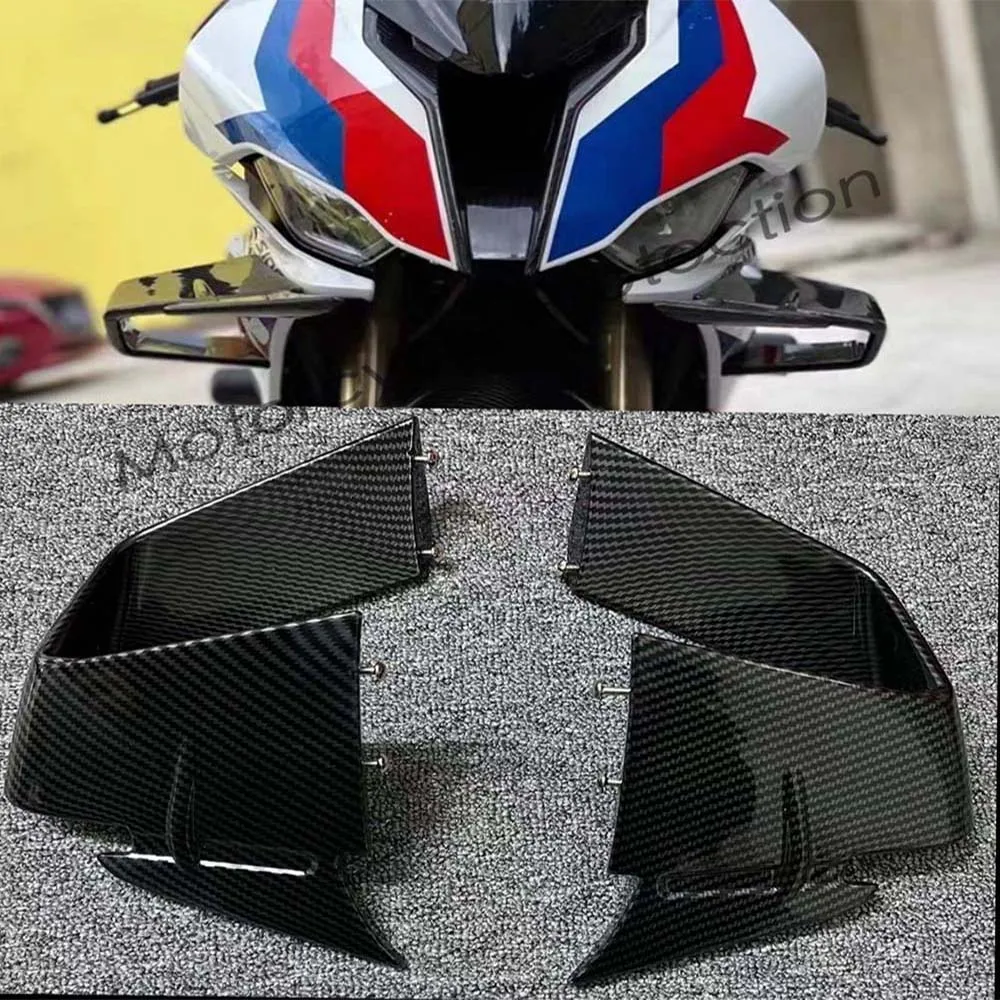 Motorcycles Fairing Side Winglet Aerodynamic Wing Kit Spoilers For BMW S1000rr S1000 RR M1000RR 2019 2020 2021 2022 2023