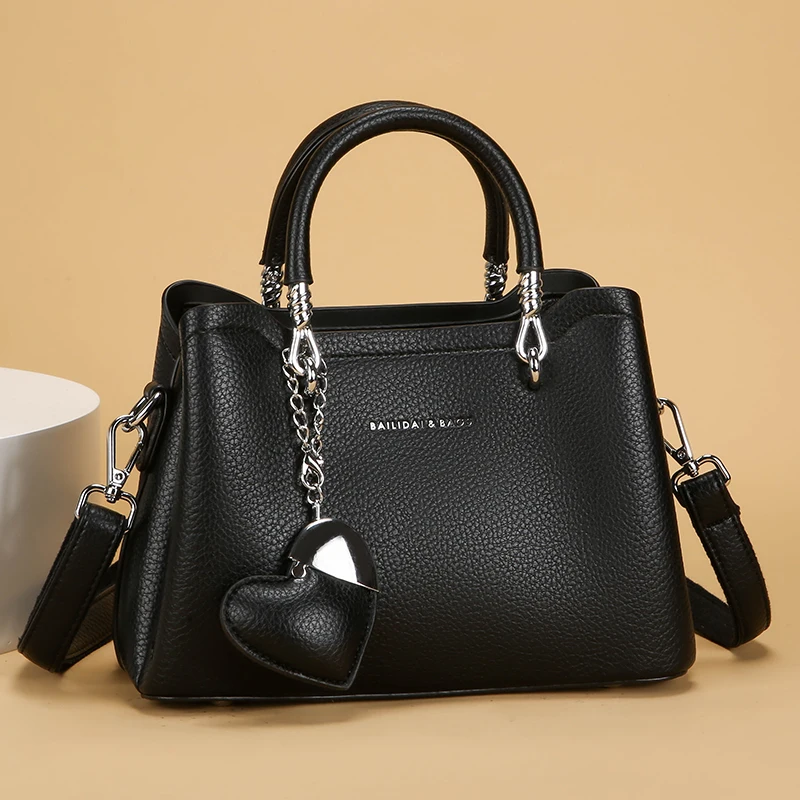 

2025 New Elegant Series Women's Handbag Large Capacity Wear-Resistant Multi-Color Options Single Shoulder Crossbody Bag