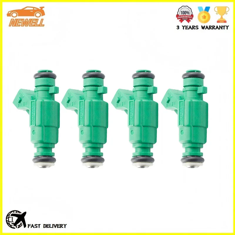 4 piezas 0280156020 Inyector de combustible de alta calidad para FIAT PALIO 1.3 16V FIRE FIAT SIENA 1.3 16V FIRE Strada 1.0 1.3