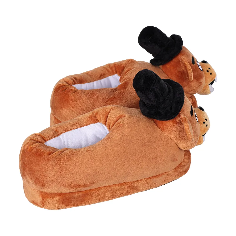 Divertente inverno peluche pantofole orso Cosplay gioco di ruolo Decor casa scarpe calde gioco Horror accessori FNAF adulto vestire decorazioni per feste