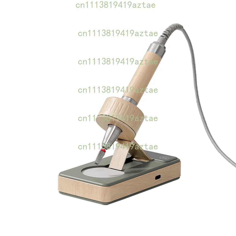 Cordless Brushless Nail Drill Machine, 30000RPM High Speed Low Vibration Rechargeable Professional Electric Nail File