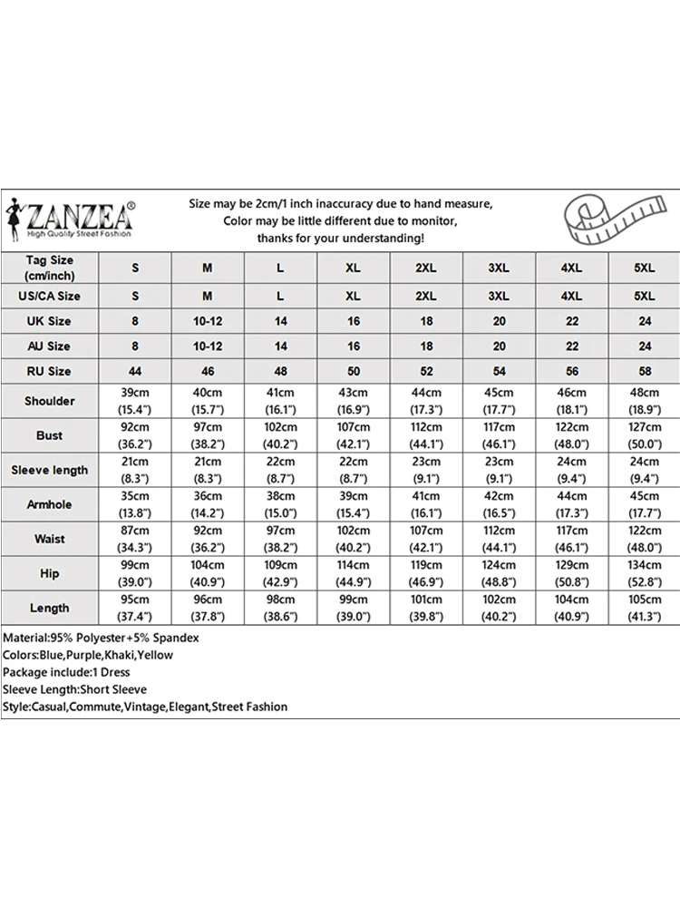 ZANZEA Elegant Women's A-line Vestidos O-Neck Korean Fashion Floral Printing Casual Mini Dress Party Short Sleeve T-shirt Robes