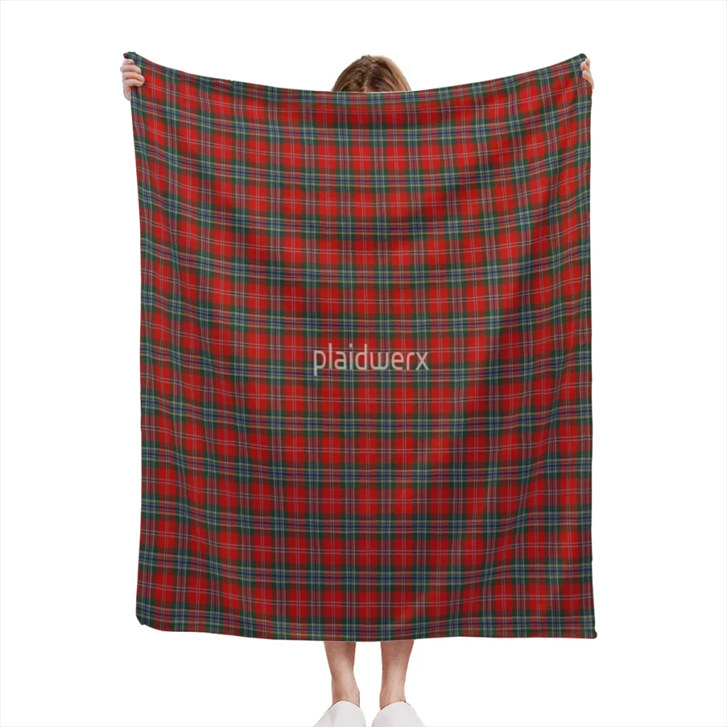 

Clan MacLean Tartan Summer Blanket Thin Blanket for Couch Sofa Warmth Bed Artificial Flannel Blankets Comfortable