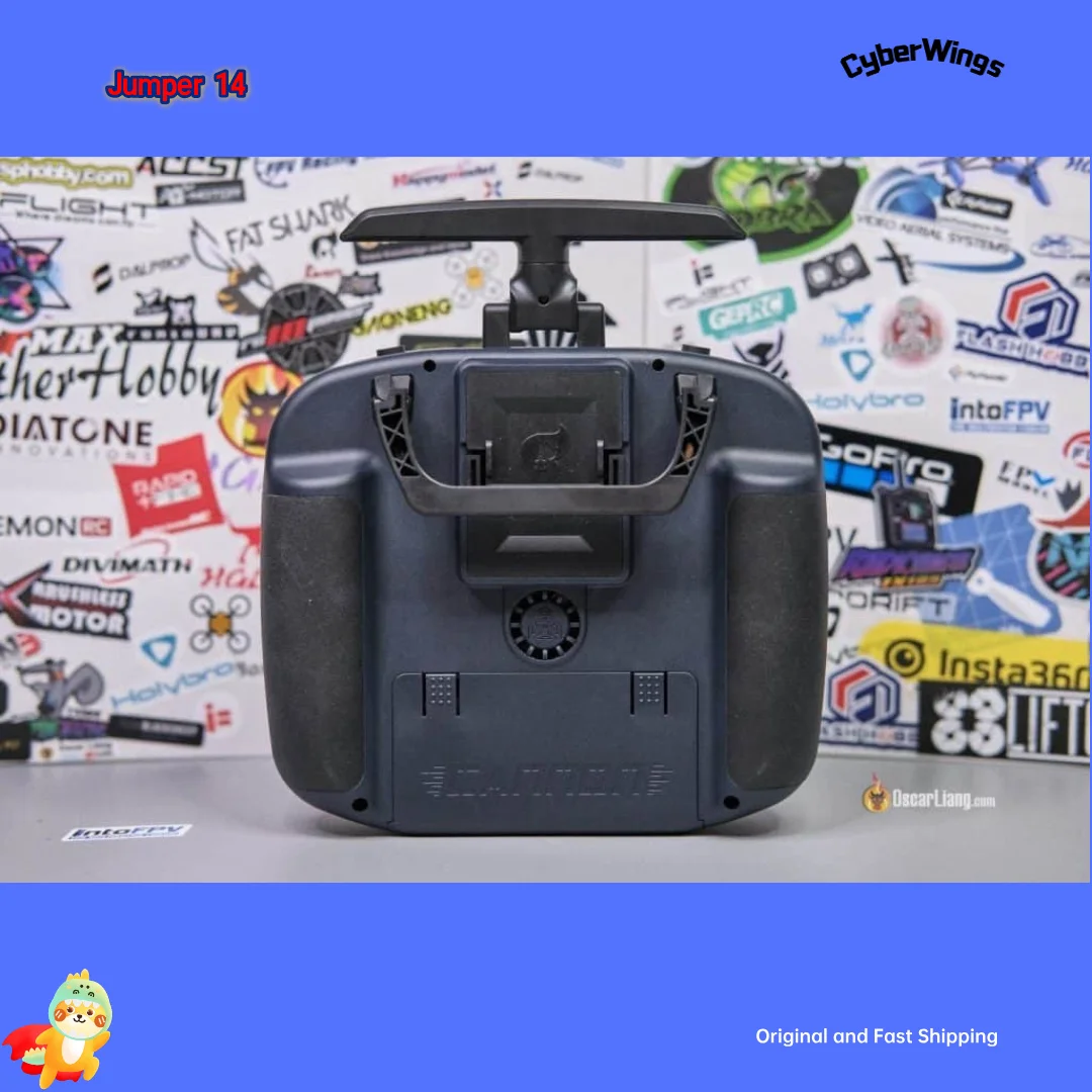 Jumper T14 Macaron Color 2.4GHz ELRS Hall Sensor Gimbals Pantalla OLED de 2,42" Controlador de radio EdgeTX