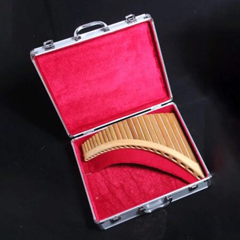 22/25 Pipe Pan Flute Beginners Playing Panpipe Professional Bitter Bamboo Pan Xiao Chinese Traditional Woodwind Instruments