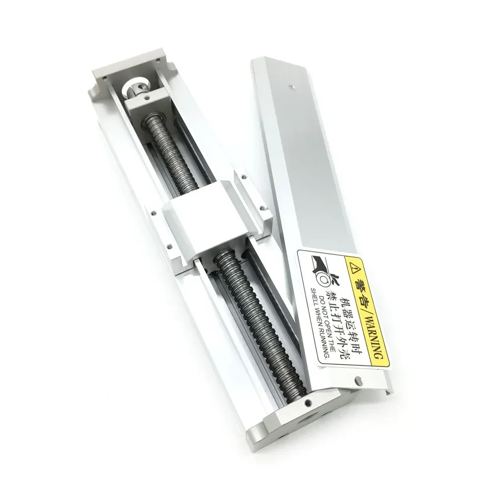 Imagem -03 - Cnc Totalmente Fechado Linear Rail Deslizante Tabela Tampa contra Poeira Ballscrew Slide Stage Stage Eixo Xyz 80 mm Largura