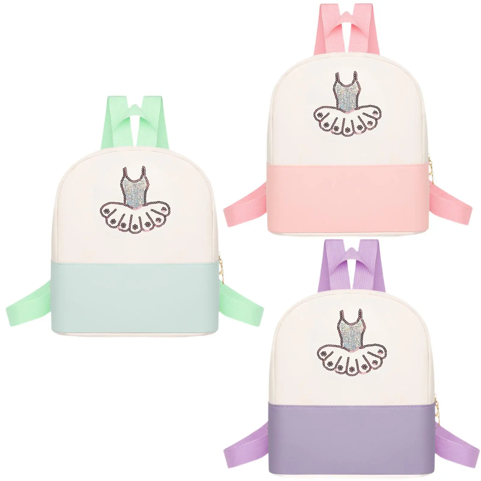 Ballet Dance Backpack Girls Dance Bag Sweet Duffle Bag for Gymnastics Travel