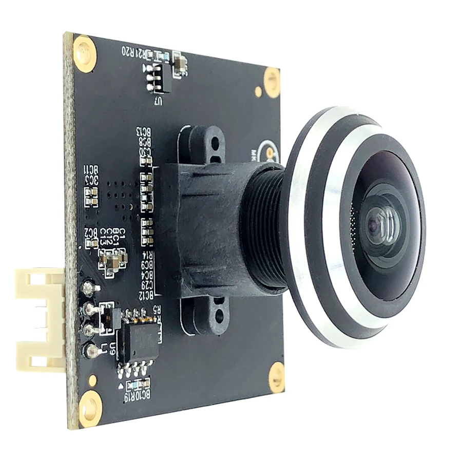 Fisheye Modulo telecamera USB grandangolare ad alta velocità 330FPS/120FPS/60FPS 4MP HD 1080P UVC Webcam Plug Play per Android Linux Windows